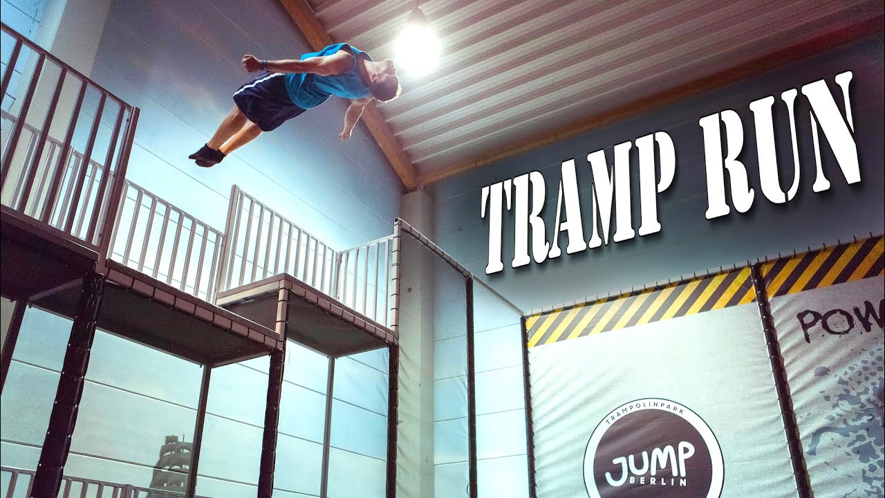 Trampolin Freerunning im Jump Berlin