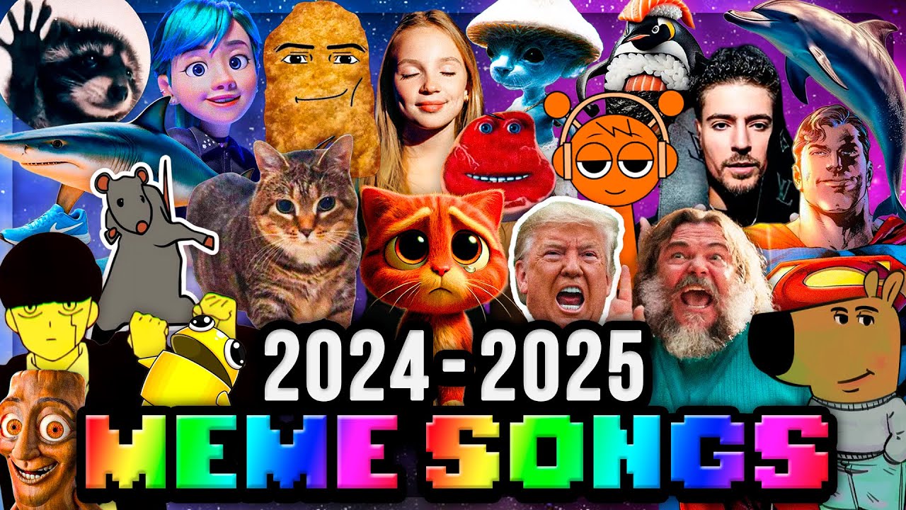 Every 2024 & 2025 Meme Song in 1 Video