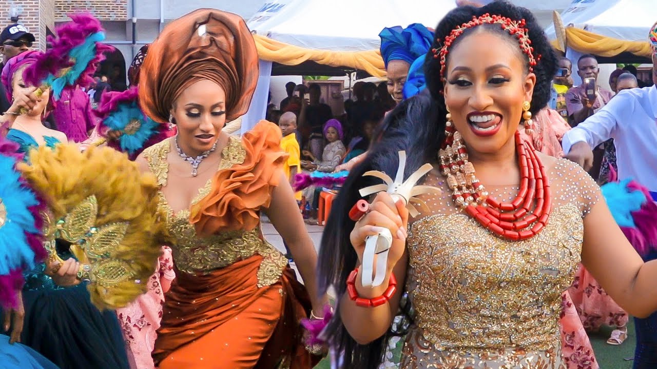 This Nigerian Traditional Extravagant Celebration Will Take Your Breath Away in a Minute
