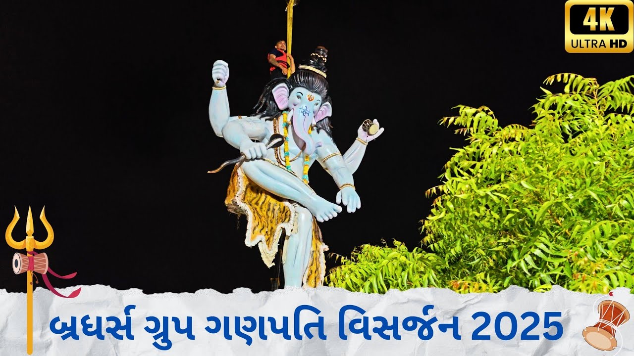 Brothers Group Ganpati Visarjan 2025 | Vadodara Ganpati Visarjan 2025 | #ganpati #viral 