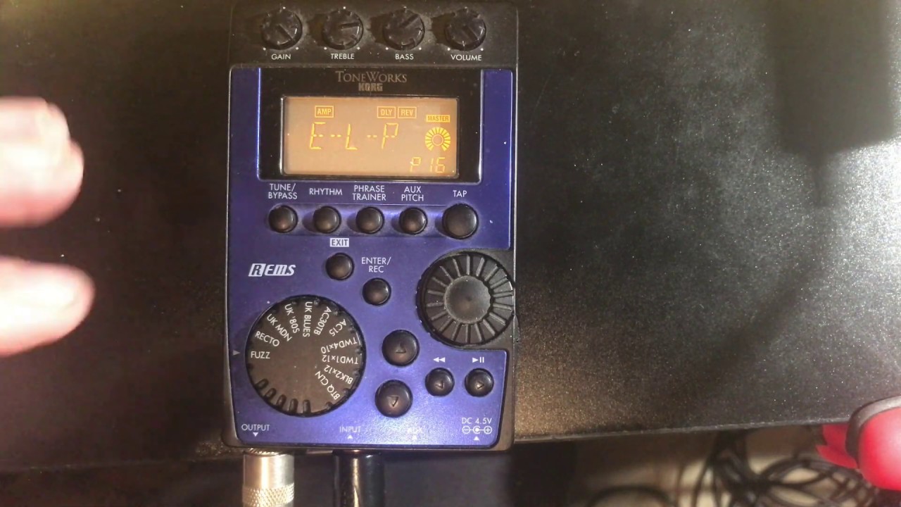 Korg Pandora PX4!  A Blast From The Past!