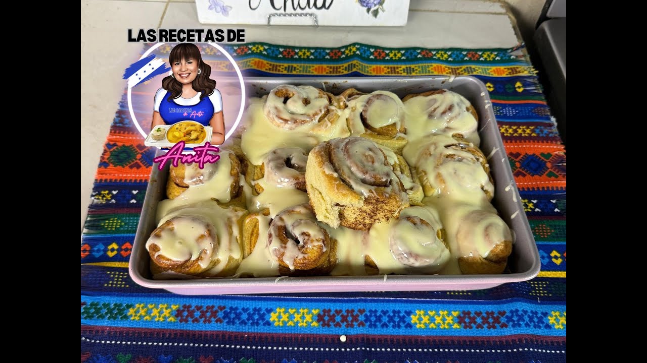 ROLES DE CANELA    RECETA FACIL DE PREPARAR