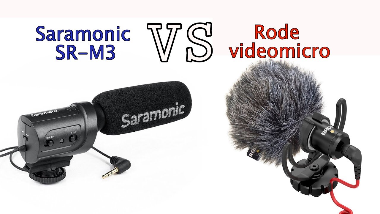 Saramonic SR-M3 VS Rode Videomicro, main differences