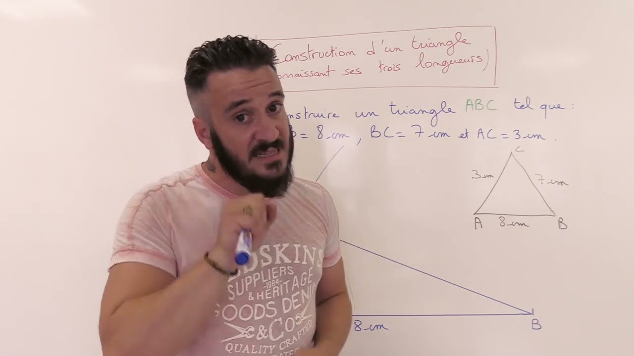 A'Rieka -  Construction d'un triangle (connaissant ses trois longueurs) - Prod : Cogway