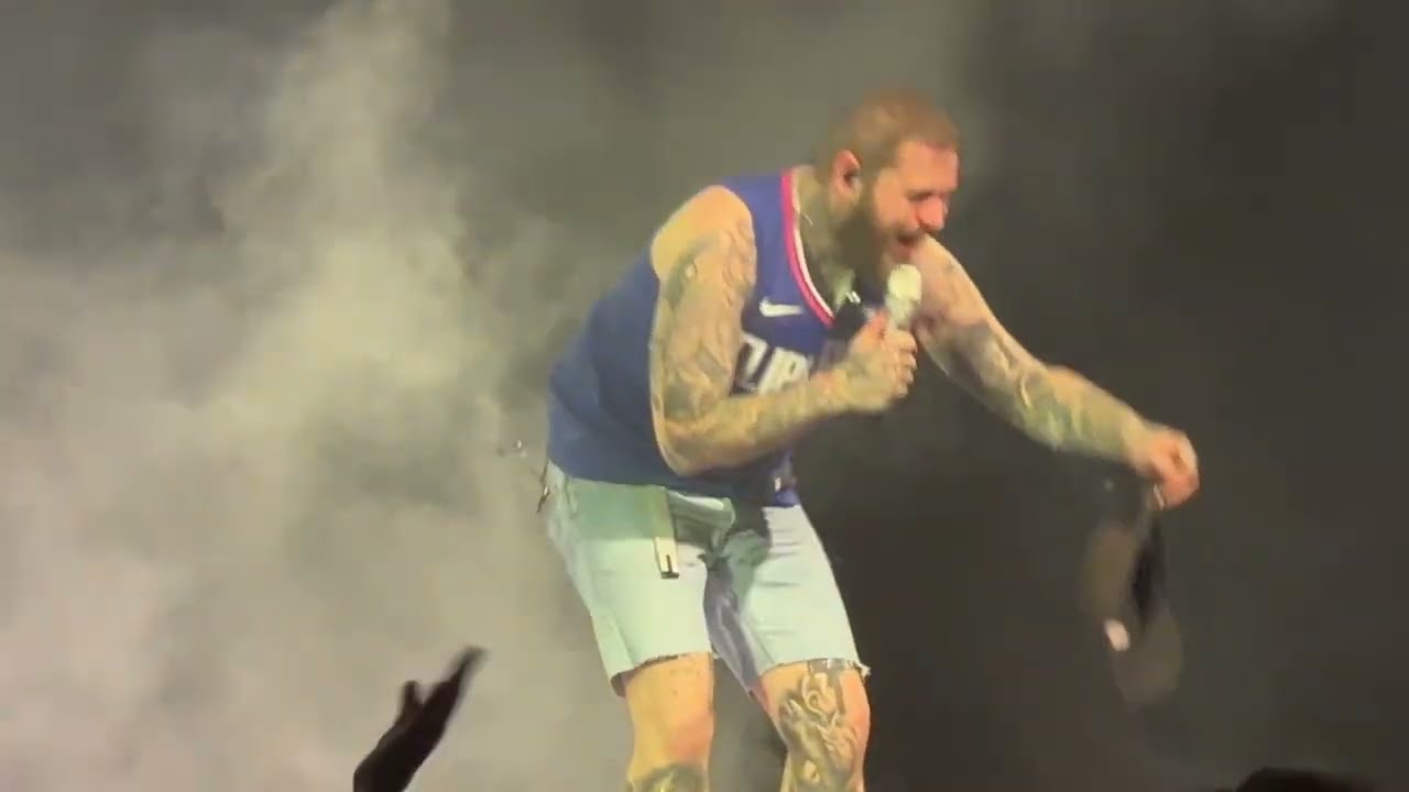 Post Malone Circles Kia Forum Los Angeles 11/10/22