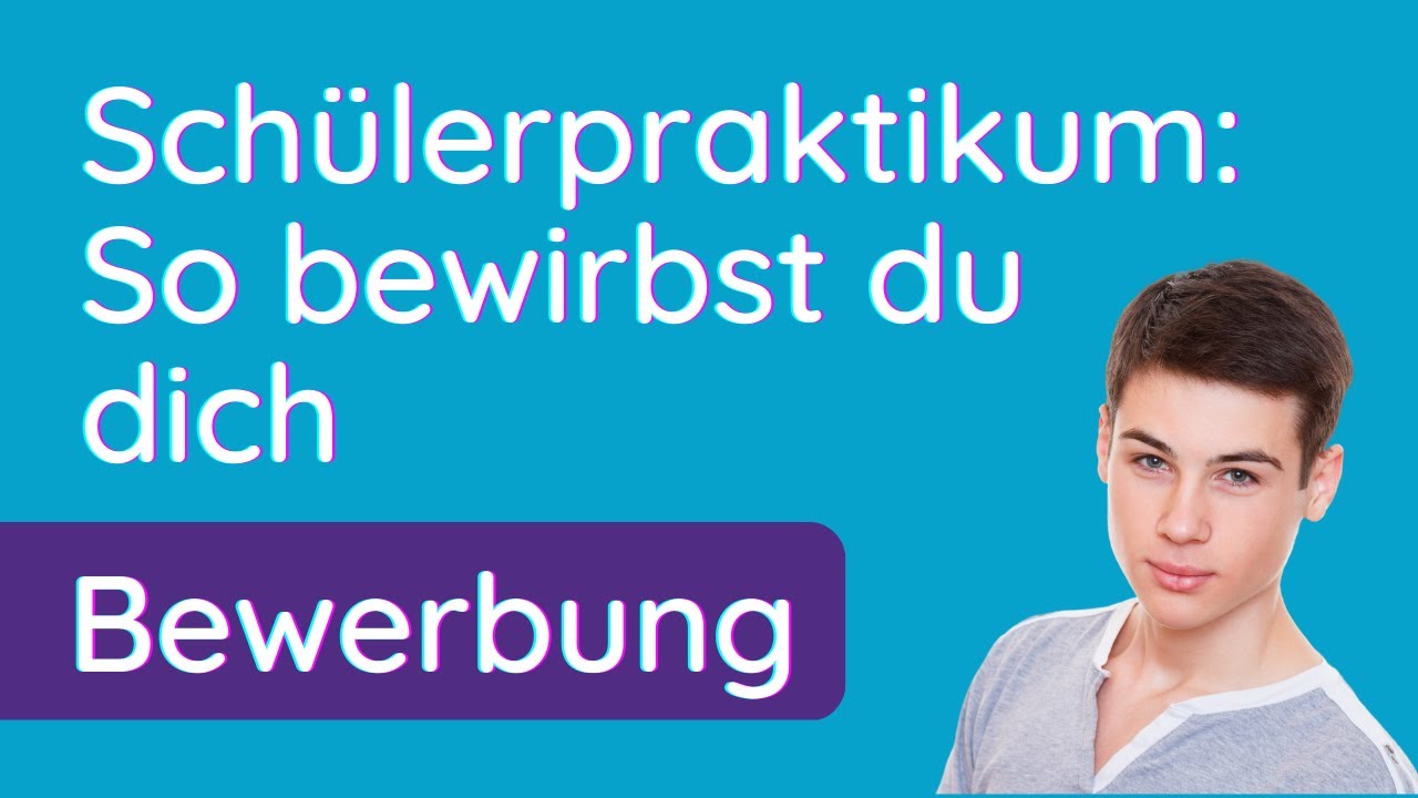 Schülerpraktikum: ✅ Beispiel und Vorlage