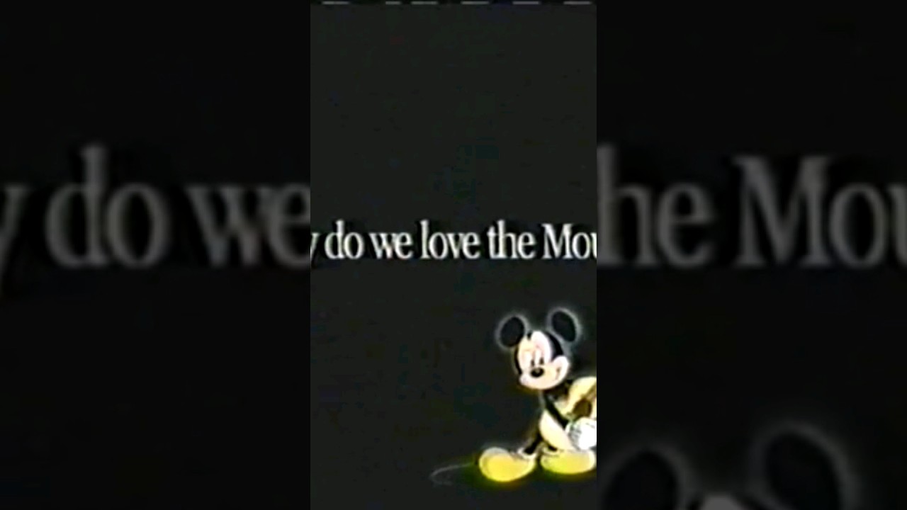 98 Degree Why We Love  Mickey Mouse Commercial 