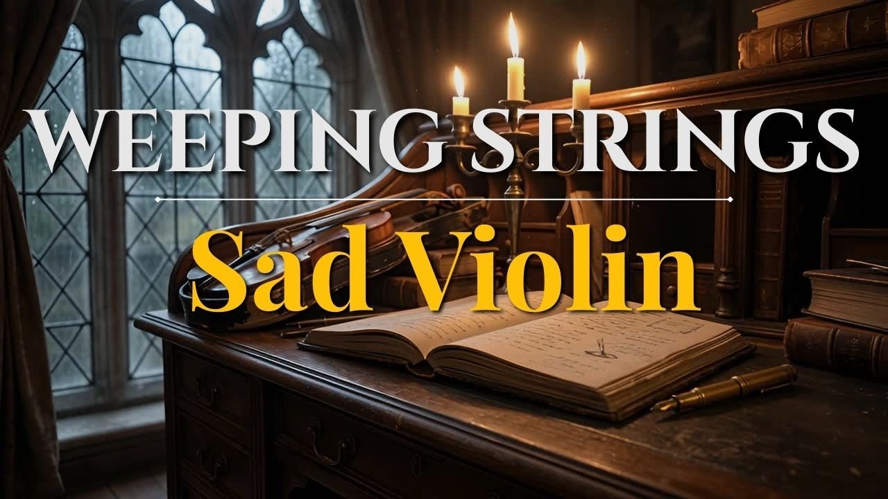 Sad Violin & Dark Academia Music for Writing & Contemplation| The Poet 🕯️