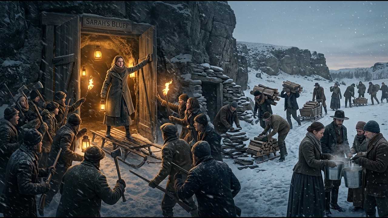 She Carved Storage Rooms Deep Into the Rock... They Mocked Her Until the Supply Train Never Came