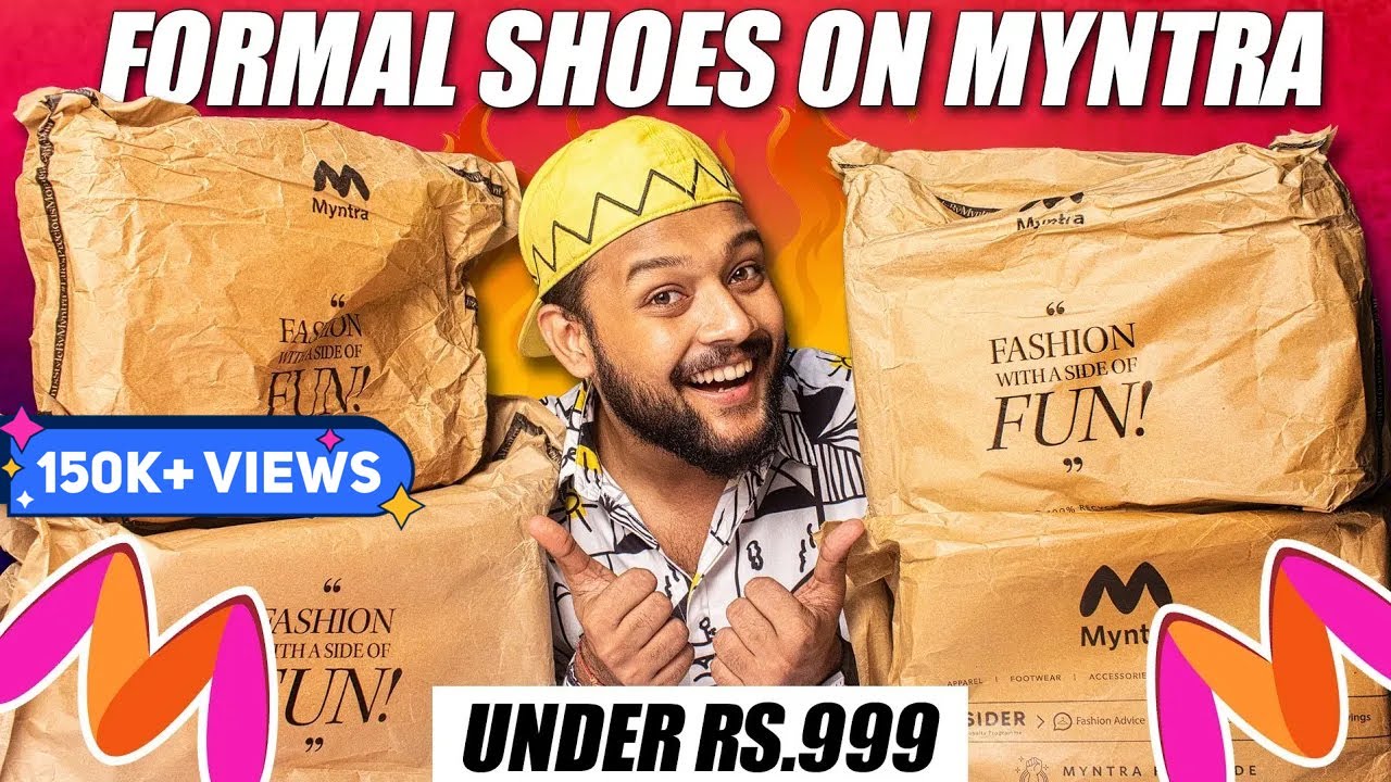 UNBOXING: BEST BUDGET FORMAL SHOES UNDER Rs.1000 on MYNTRA 🔥 Shoes Haul Review 2023 | ONE CHANCE