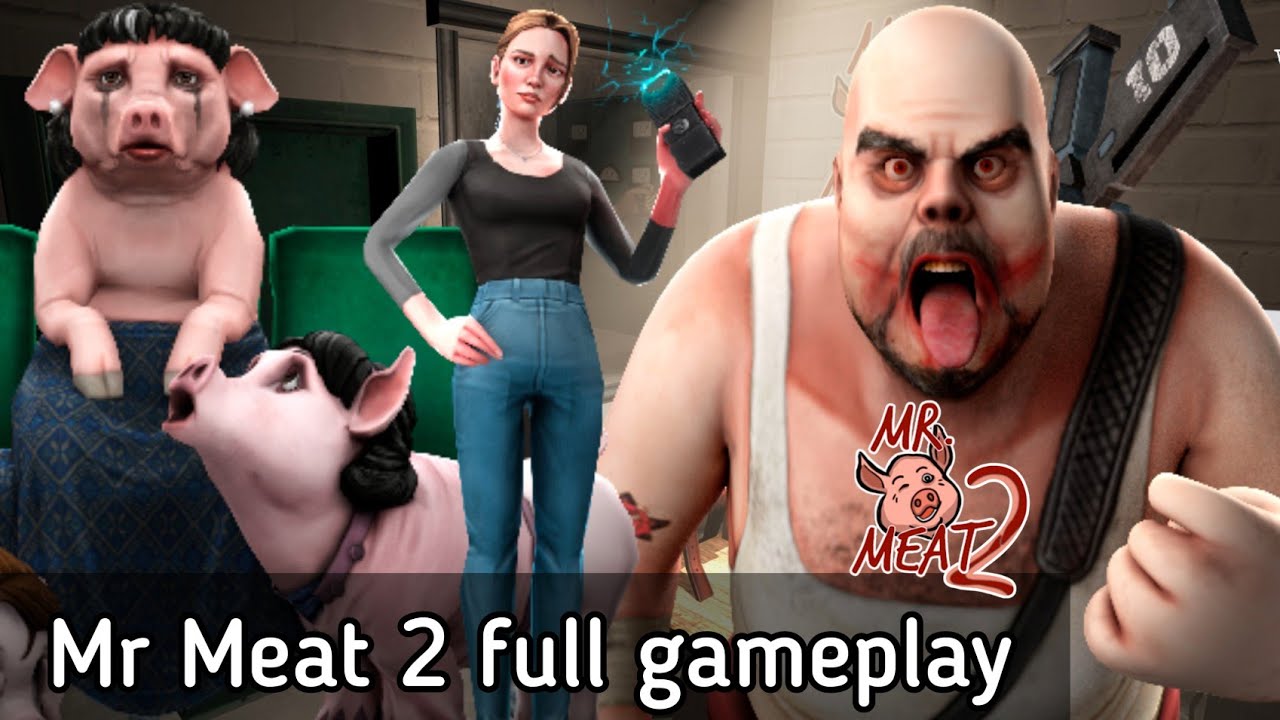 Mr Meat 2 full gameplay tunnel escape 🍖