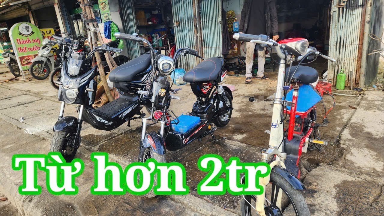 Lô xe điện xmen 133 đạp điện có bàn đạp từ hơn 2 tr | xe điện thiên phát