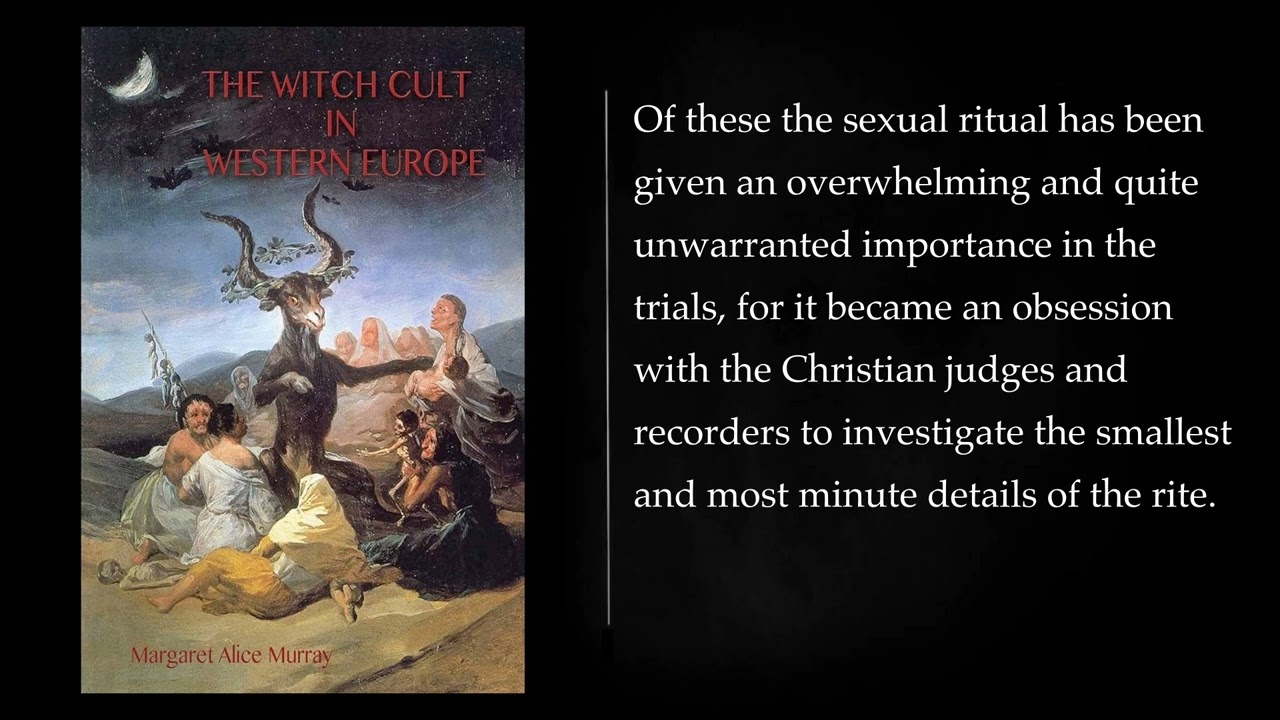 (1/2) THE WITCH-CULT IN WESTERN EUROPE. by MARGARET ALICE MURRAY. Audiobook, full length