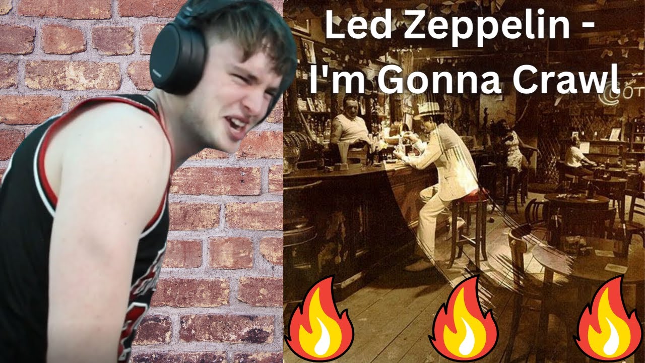 Teen Reacts To Led Zeppelin - I'm Gonna Crawl!!!