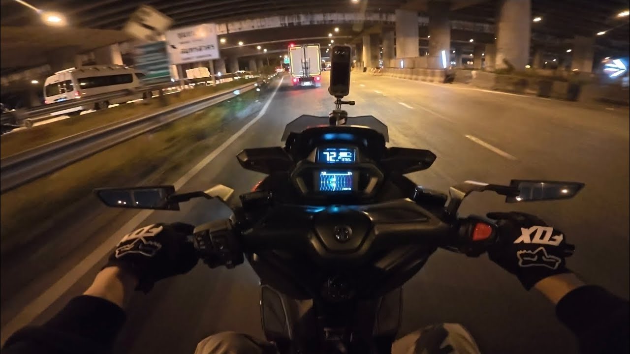 XMAX300 บันทึกการขี่ 21กุมภาพันธ์69