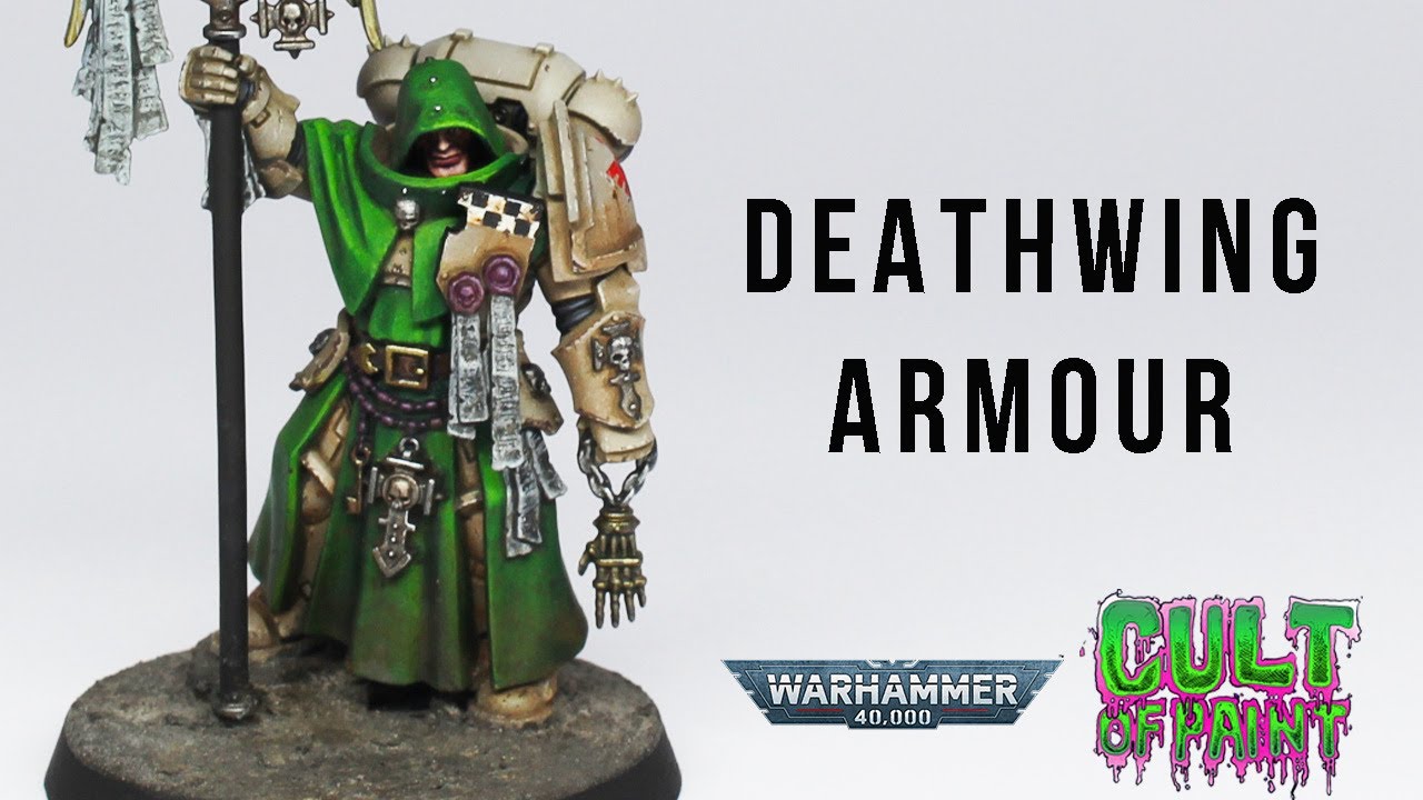 Как покрасить доспехи Стража Клинка Смертокрыла из новой коробки Warhammer 40k 9th Edition Indomitus.