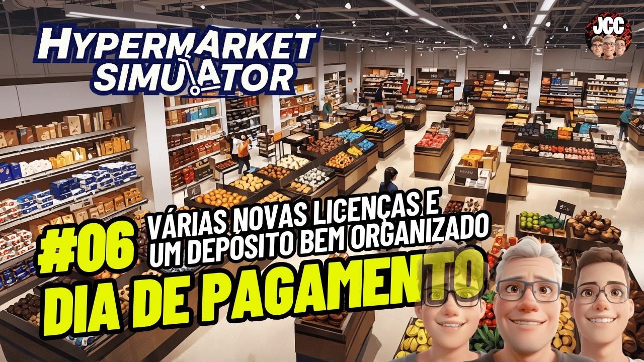 Dia de Pagamento no Hypermarket Simulator Gameplay | Novos Produtos #hypermarketsimulator