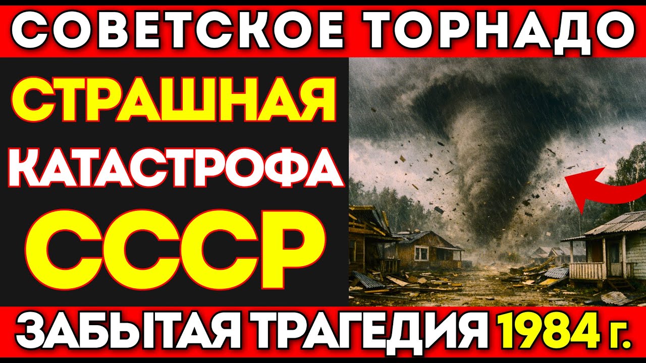 ЗАБЫТАЯ КАТАСТРОФА СССР. УЖАСНОЕ ТОРНАДО
