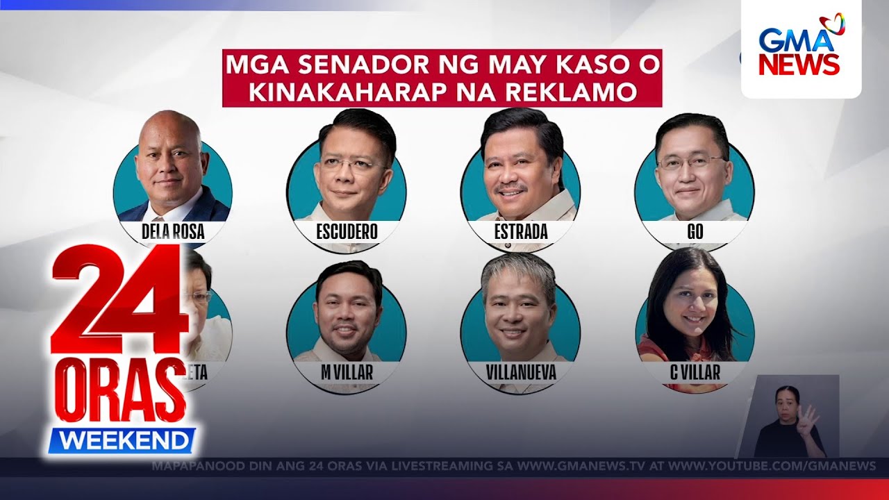 Impeachment vs VP Duterte, apektado kung may makukulong na mga senador&mdash;Lacson | 24 Oras Weekend