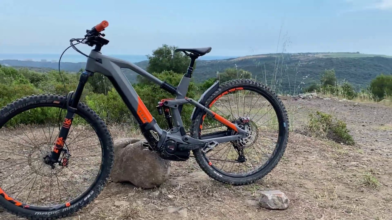 VTTAE Cube Stereo 140 - Test descente Villeneuve-Loubet