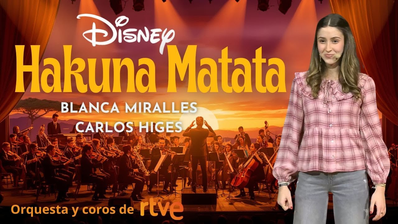 Blanca Miralles interpreta “Hakuna Matata” en la Gala de Reyes de RTVE | Orquesta y Coros RTVE