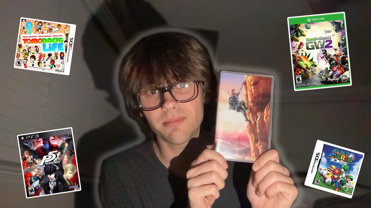 ASMR | Tapping on Game Cases (w/ Rambling)