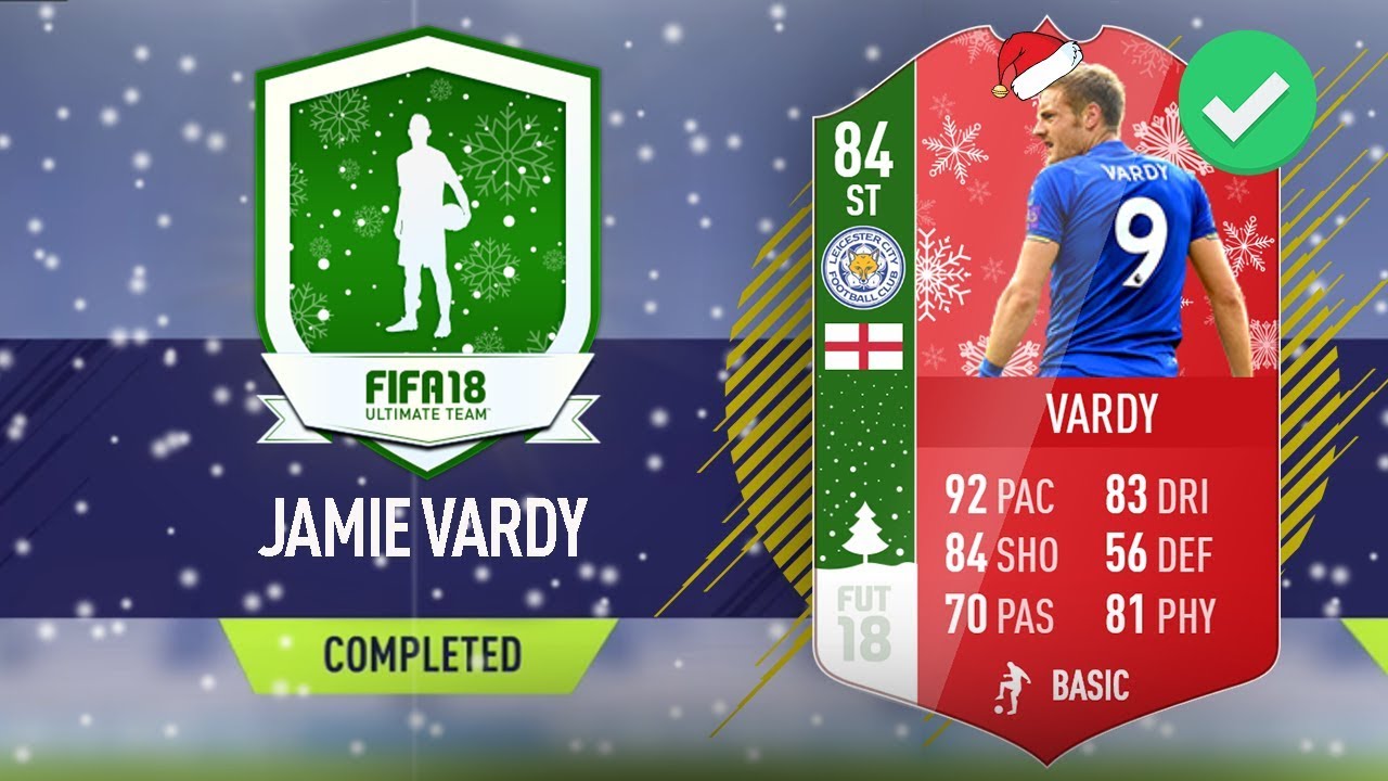'FUTMAS' 84 JAMIE VARDY SBC CHEAPEST SOLUTION - #FIFA18 Ultimate Team #FUTMAS Vardy Cheap