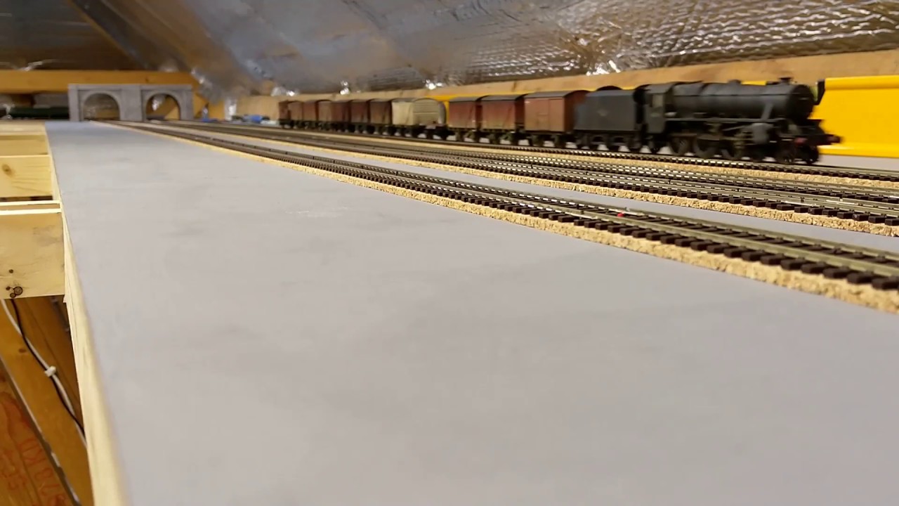 The start of my loft/attic model railway