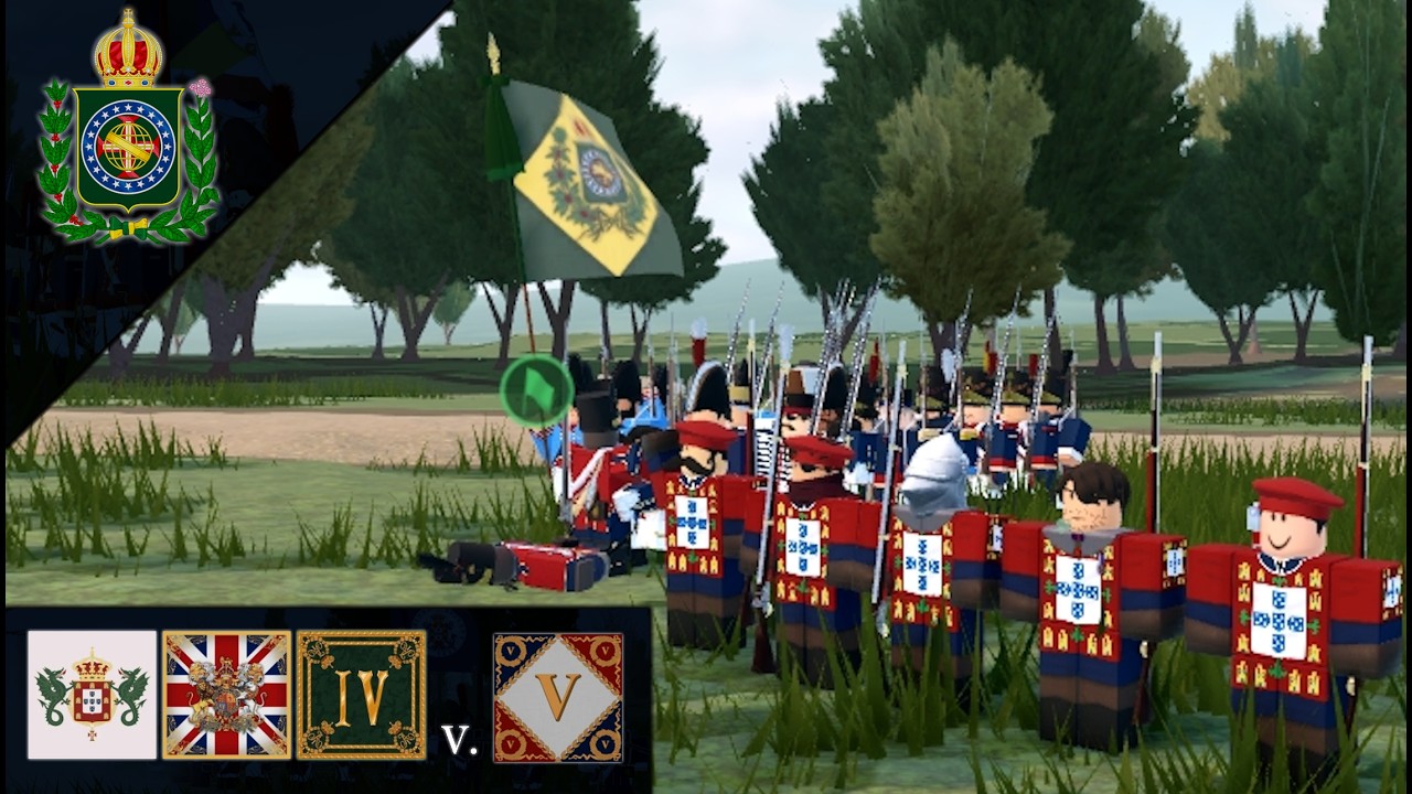 (SERVER 5) NA GRAND BATTLE | Reino do Brasil | Napoleonic Wars