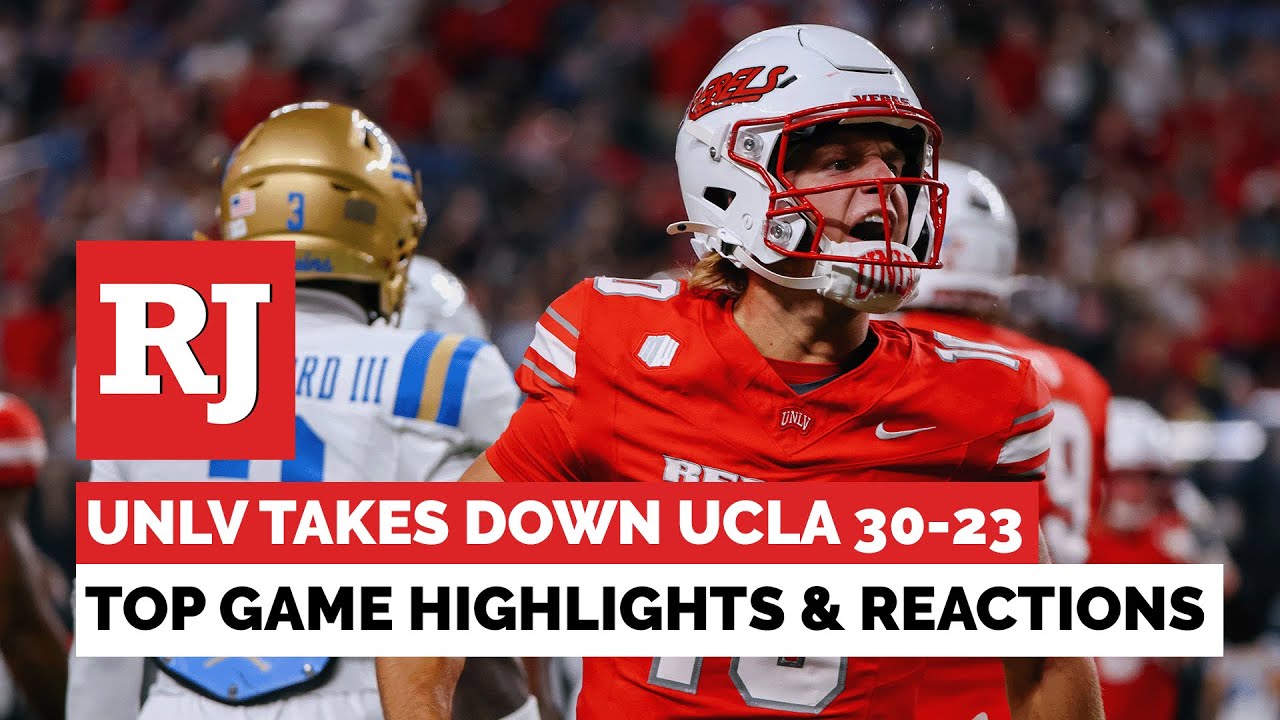 UNLV Takes Down UCLA 30-23 | Highlights & Reaction