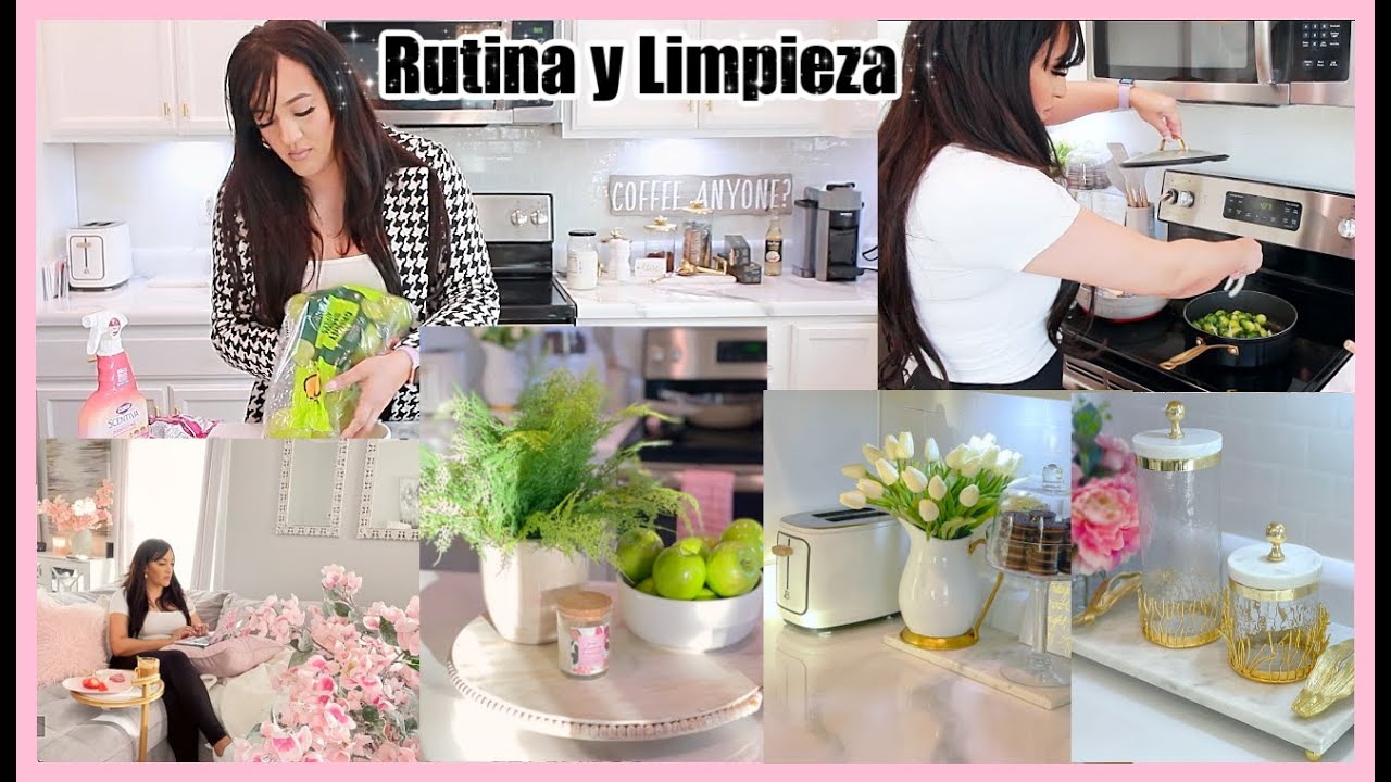 RUTINA DE COCINAR, LIMPIEZA, SUPERMERCADO Y MAS