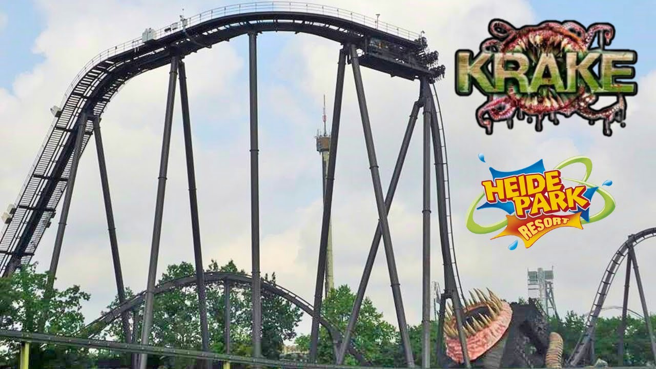 KRAKE - Germany's Only B&M Dive Coaster! - Coaster Review