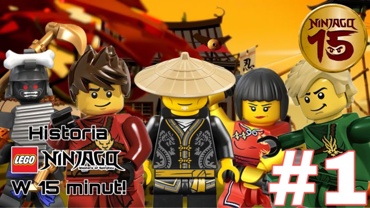 HISTORIA LEGO NINJAGO W 15 MINUT! #1 