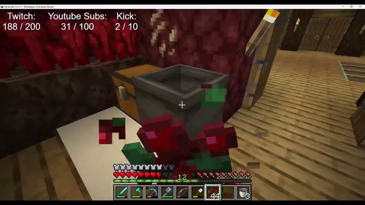 Minecraft with Friends I Happy New Years!  (Part 8/9)