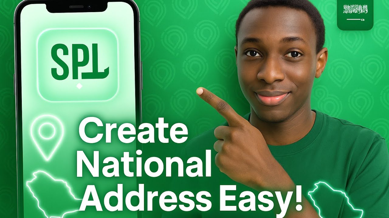How to Register SPL App & Create National Address in Saudi Arabia (2025 Guide)