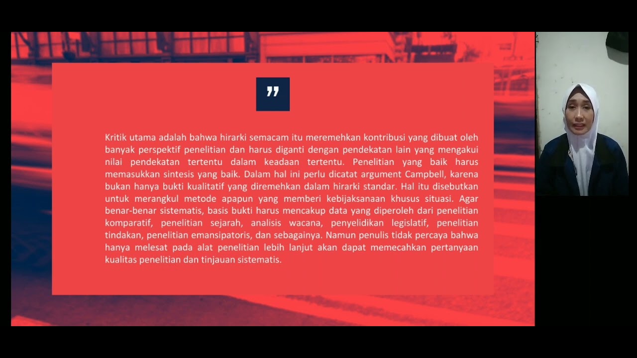 Reviu Bab III Ray Pawson-Evidence Based Policy : A Realist Perspective (Iin Fitriani dan Rika)