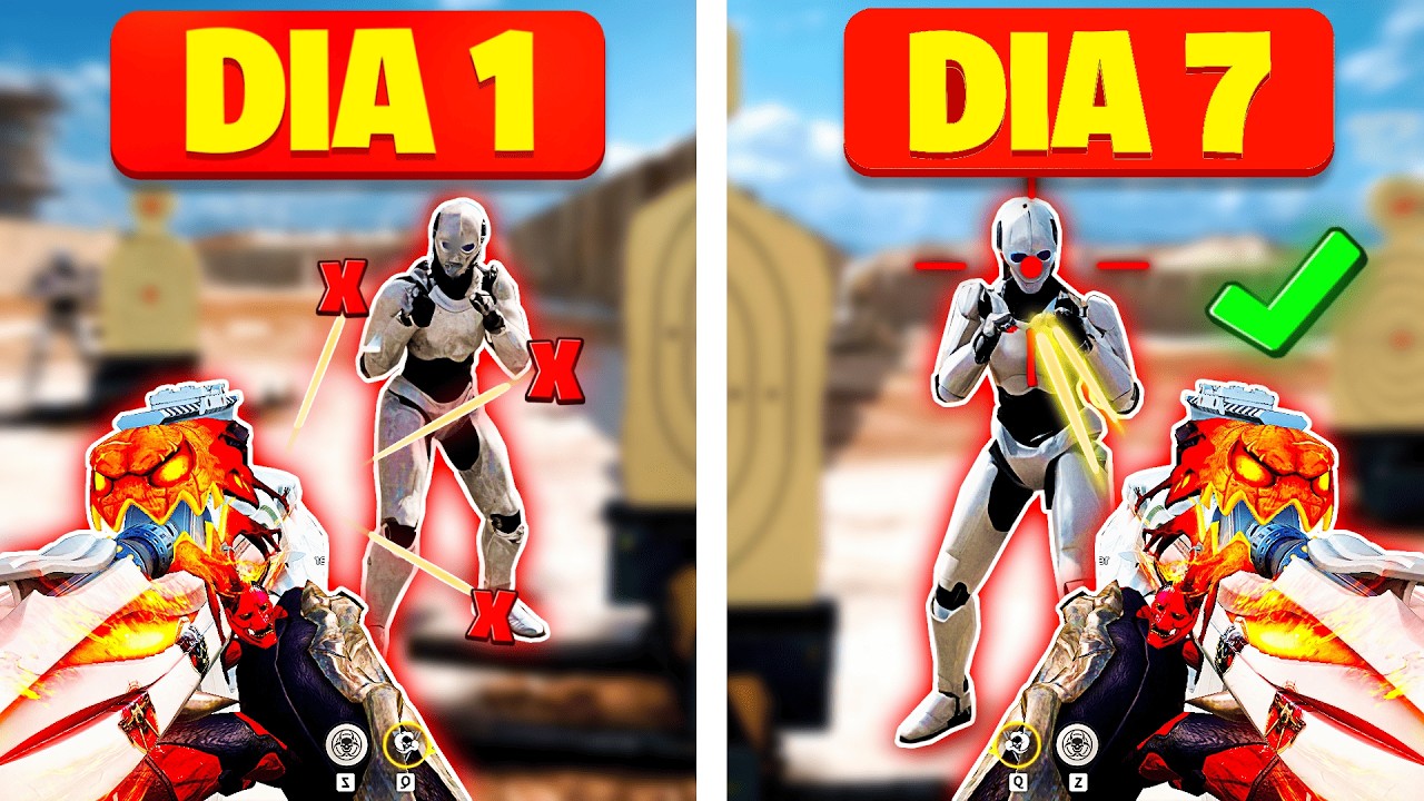 LA FORMA CORRECTA DE ENTRENAR AIM EN BLOOD STRIKE