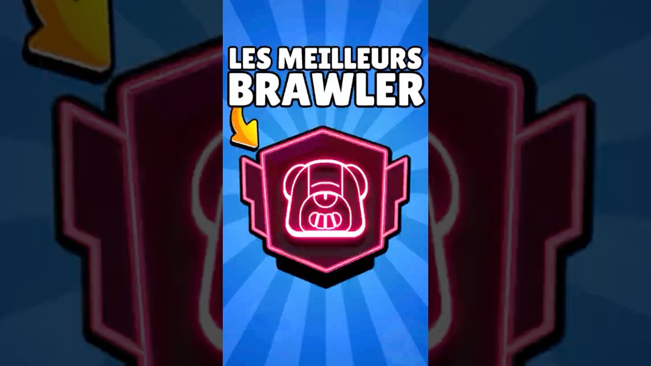 TOP 5 des MEILLEURS BRAWLERS ! #brawlstars #viral #trending #tierlist #brawl #brawler #meta