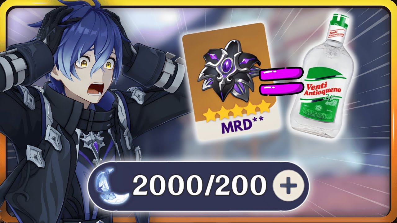 2000 de resina PERO SI SALE UN MAL ARTEFACTO TOMO UN SHOT 🍺| Genshin Impact