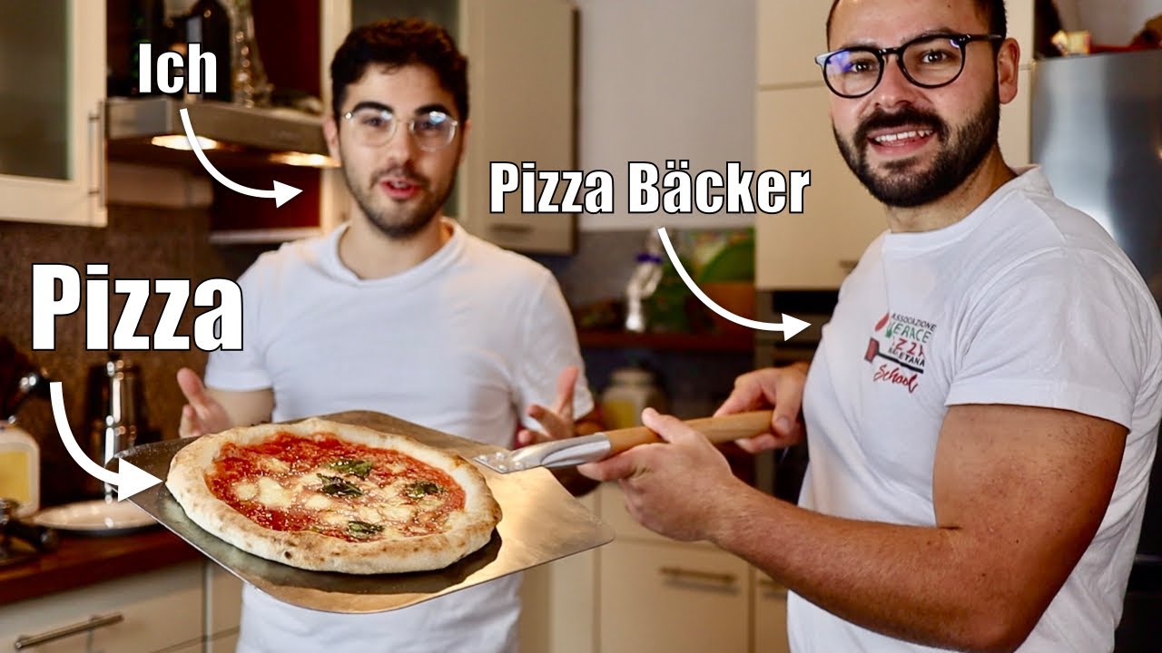Pizza Backen - Mit Einem Echtem Pizzabäcker