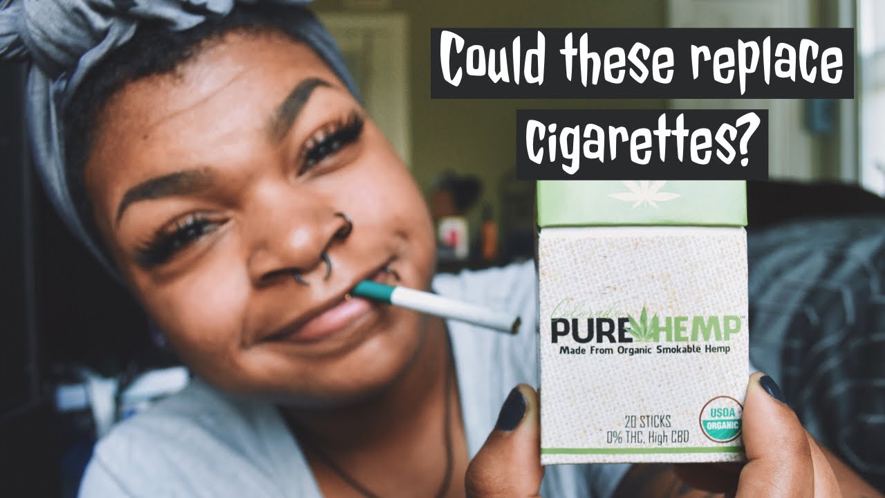 Trying Smokable Pure Hemp Sticks!