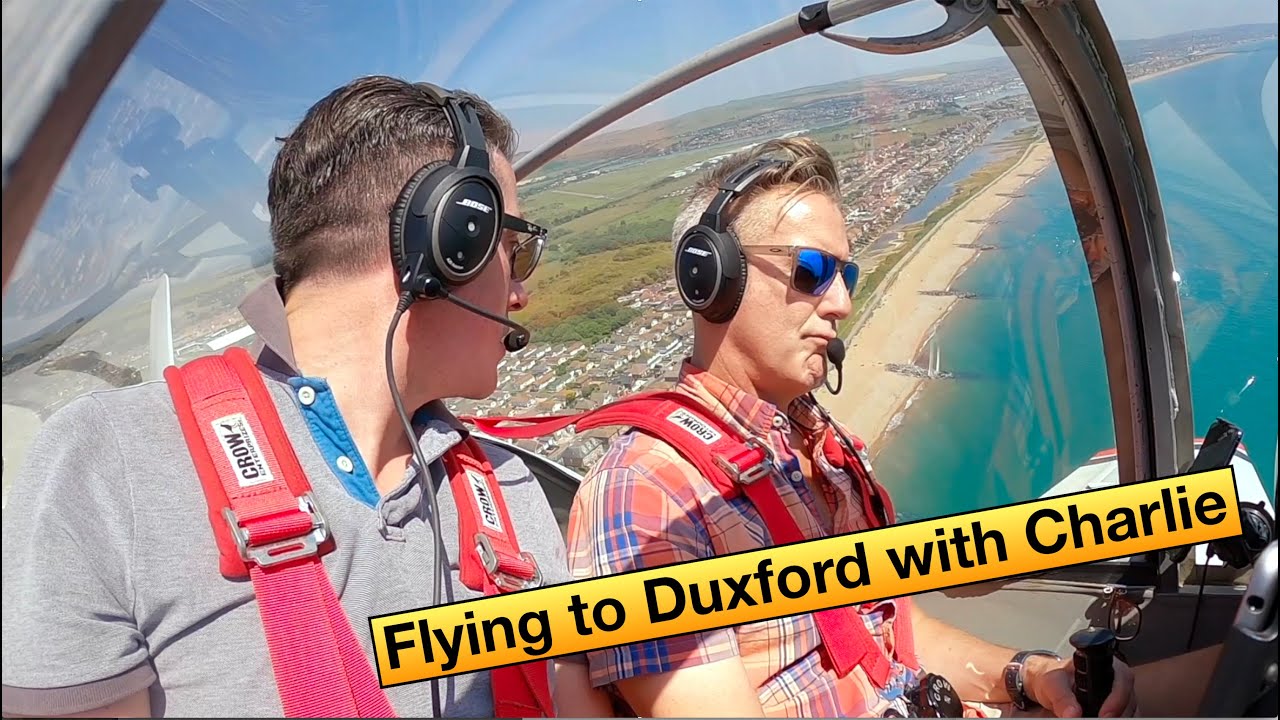Off to Duxford with Charlie