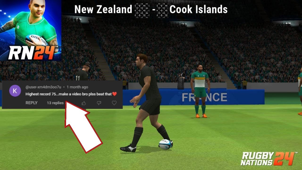 Beating this viewer's 75 points in Rugby Nation 24