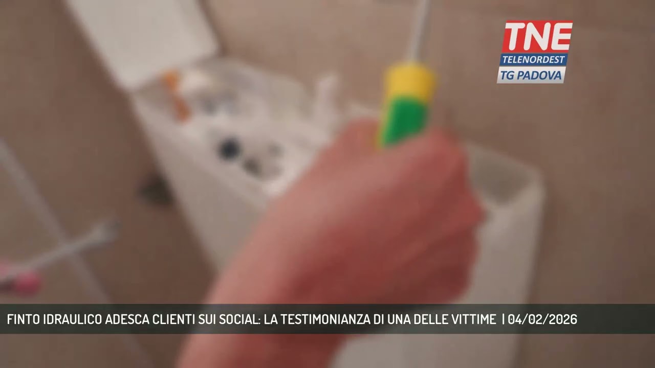 FINTO IDRAULICO ADESCA CLIENTI SUI SOCIAL: LA TESTIMONIANZA DI UNA DELLE VITTIME  | 04/02/2026
