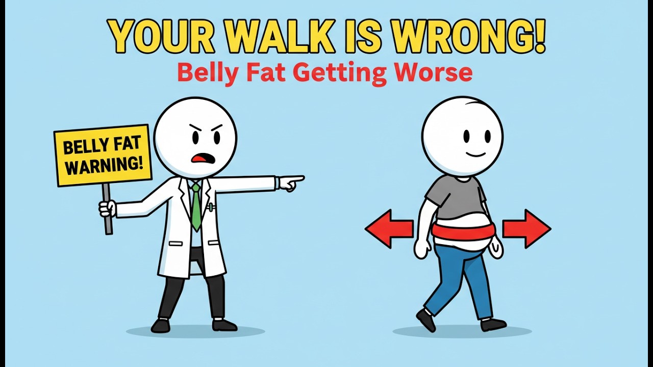 Why Your Daily Walk Is Making Belly Fat Worse (The Hidden Hormone Mistake)
