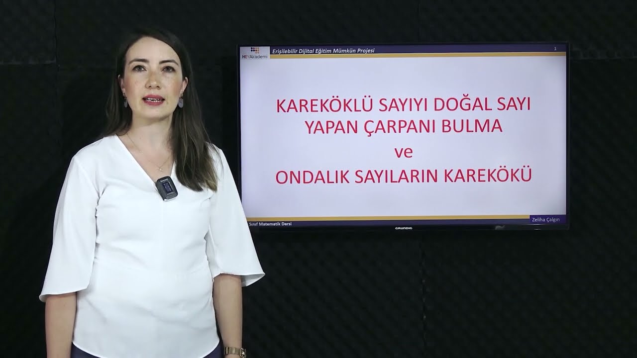 Ondalık Karekök 1- Erişilebilir Matematik – LGS – HEY AKADEMİ