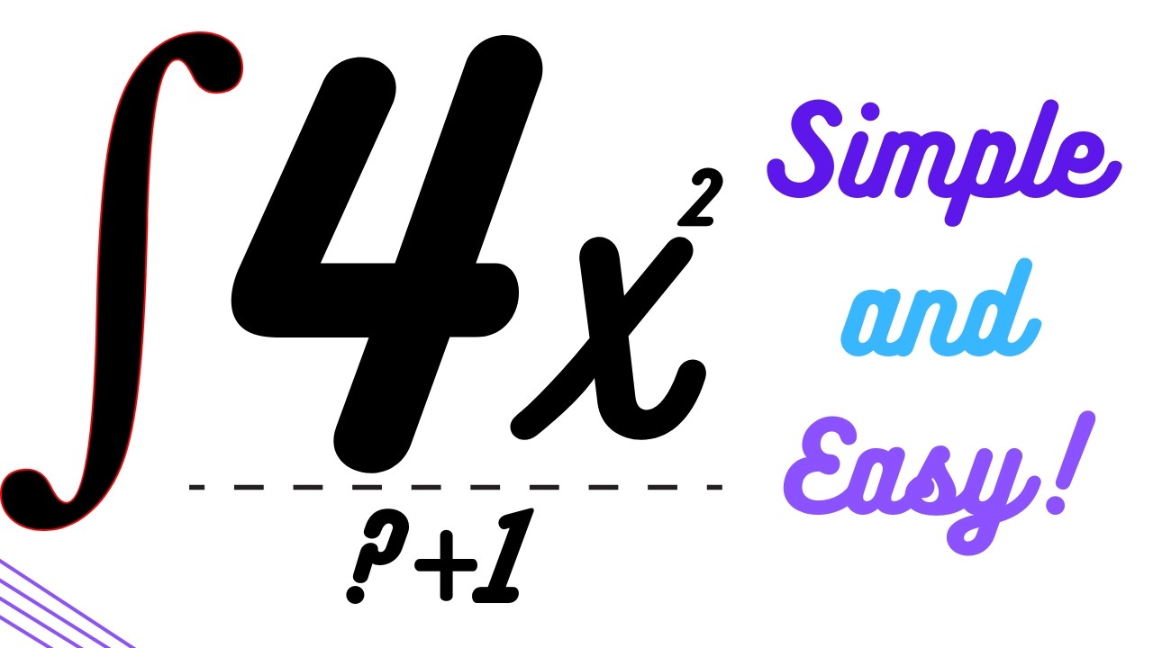 Integration Made Simple and Easy!(For Dummies)