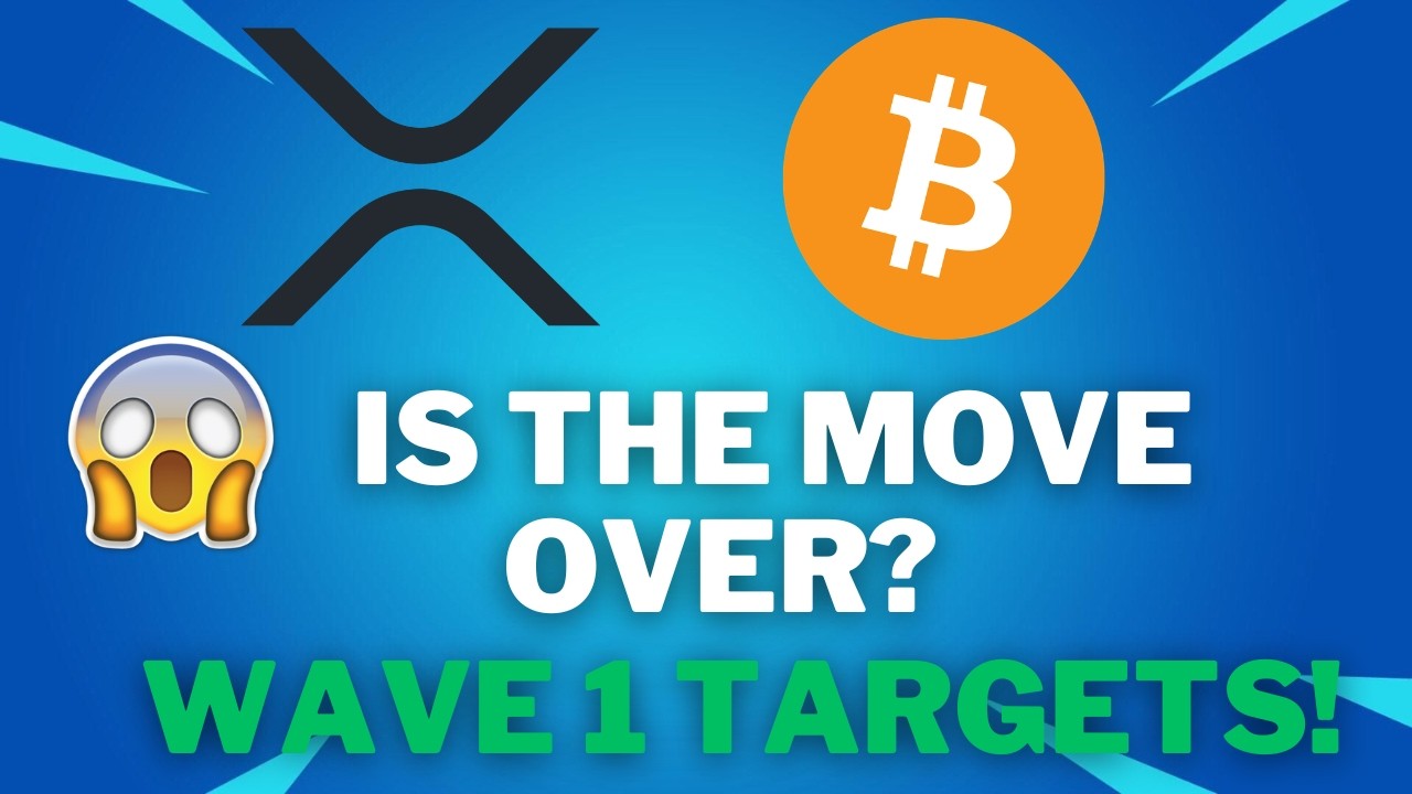 Обзор Bitcoin и XRP: рост уже закончился? Мои цели для первой волны по Bitcoin и XRP