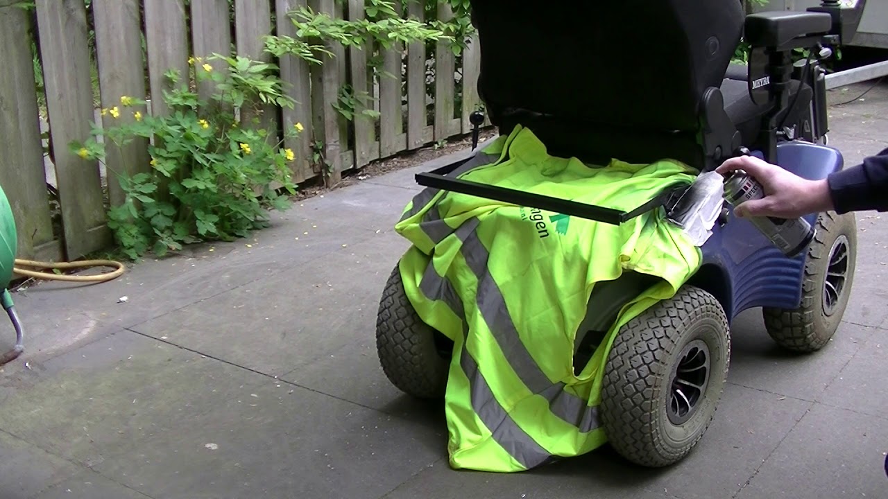 Customizing my Meyra Optimus 2 electric wheelchair