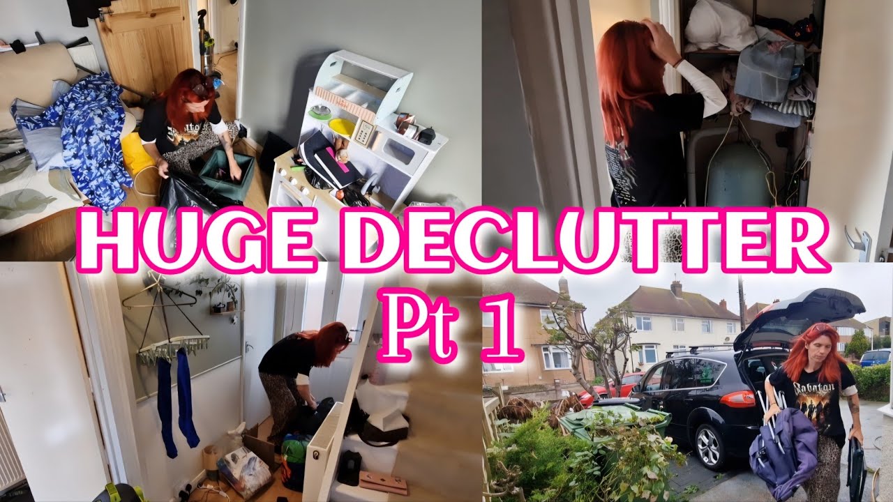 START Of A Big DECLUTTER!!! #decluttering #declutter #declutterwithme #hoarding 
